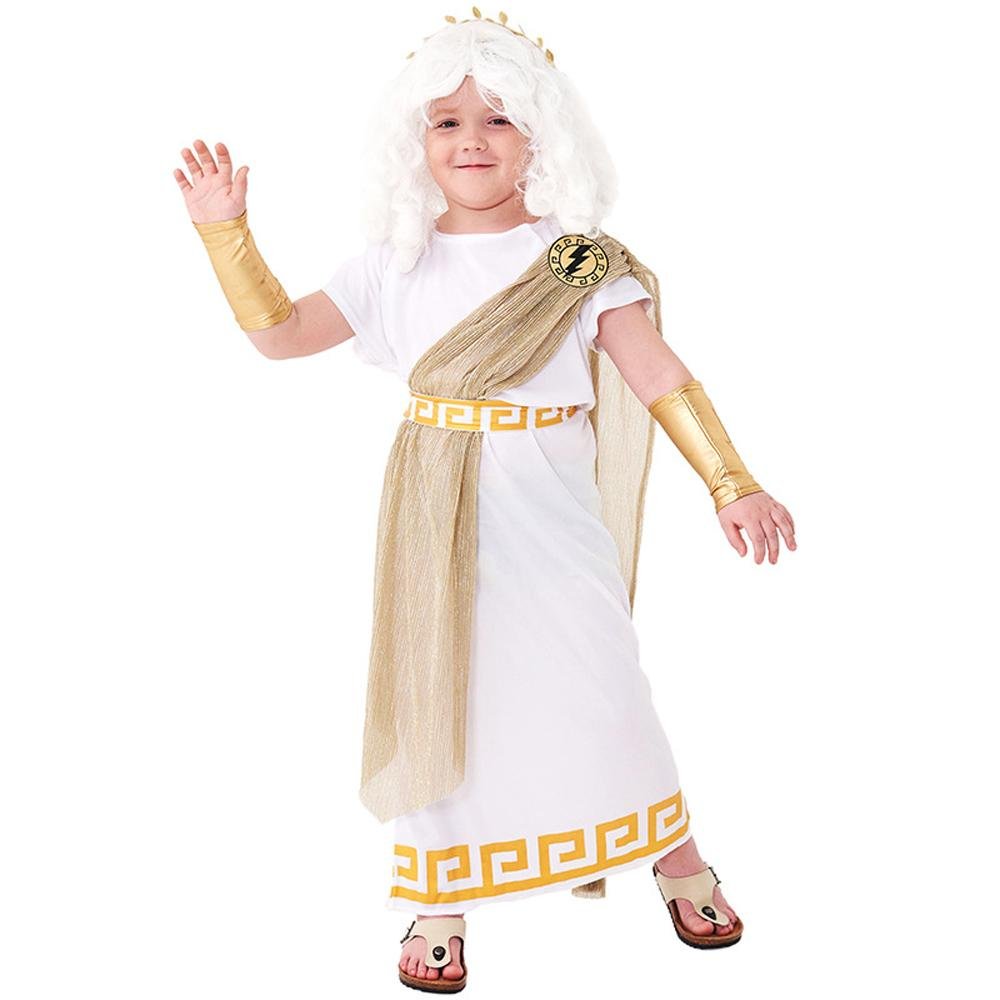 Buyancient greek mythology zeus Children Halloween carnival costume for kids Now Cheaper With 3 - 5 Days Ship - PajamasBuy