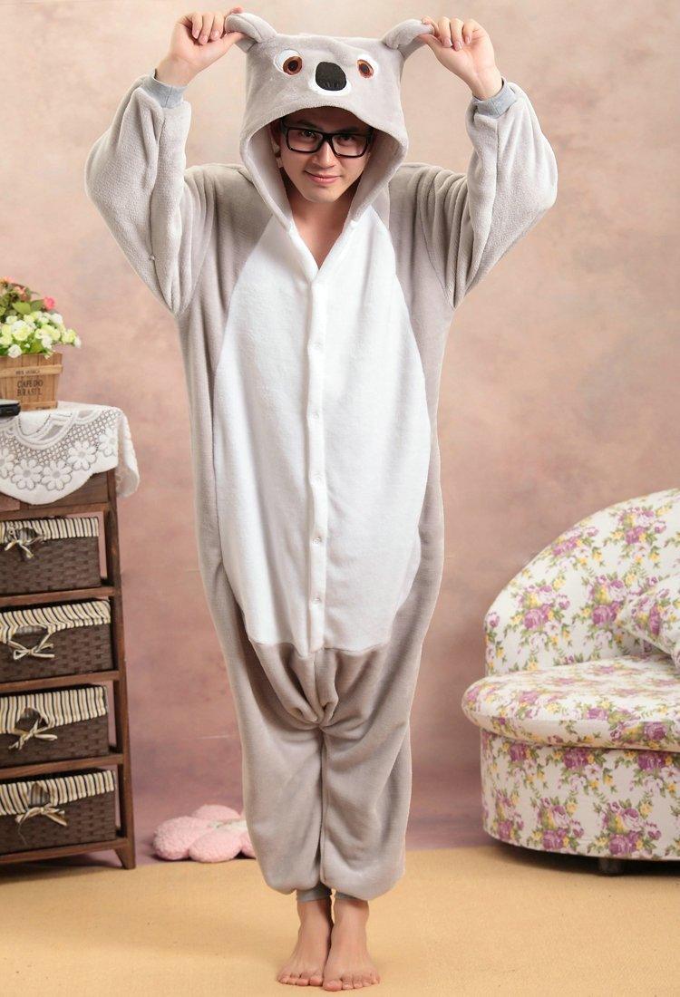 Animal Adult Koala Onesies Hoodie kigurumi costume Pajamas - Pajamasbuy