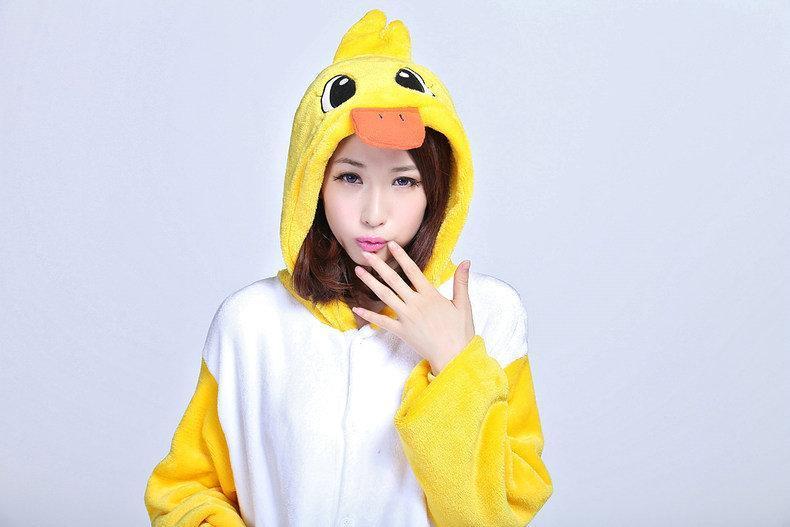 BuyAnimal Unisex Adult Duck Onesies Kigurumi Costume Pajamas Now Cheaper With 3 - 5 Days Ship - PajamasBuy