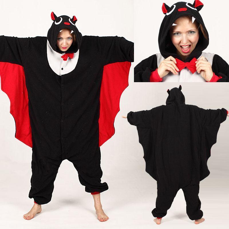 Animal unisex Bat Onesies Hoodie kigurumi costume Pajamas - Pajamasbuy