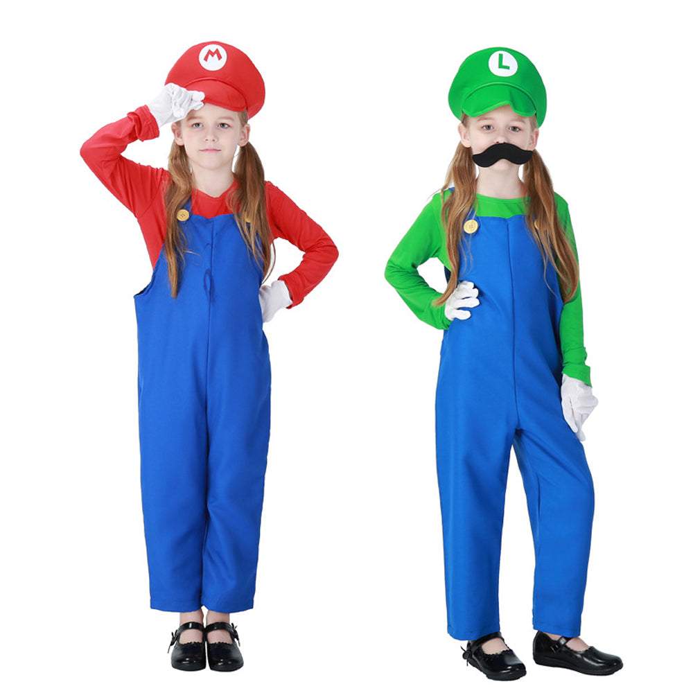 BuyAnime Super Mario Halloween Children Cosplay Costume Now Cheaper With 3 - 5 Days Ship - PajamasBuy