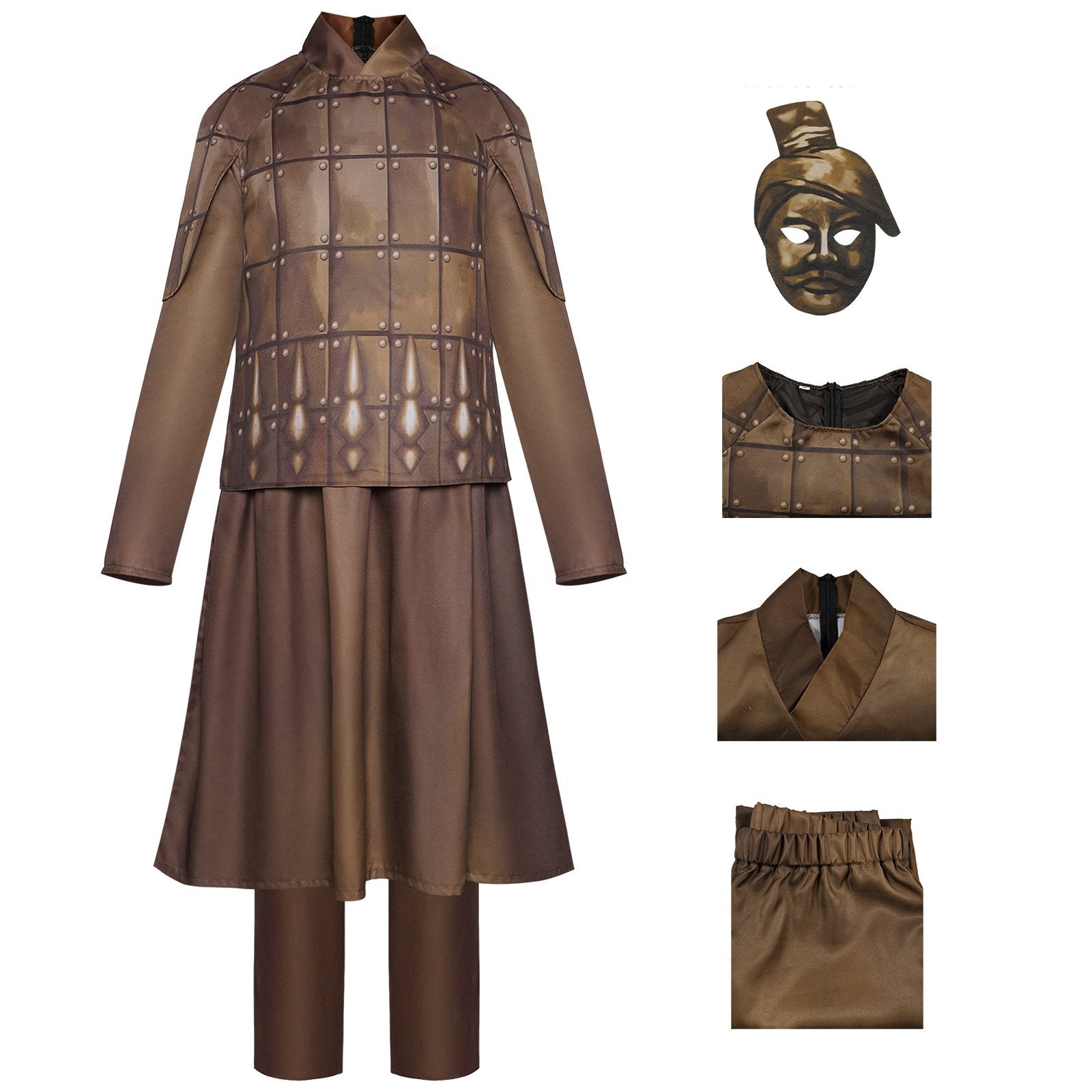 BuyAnime Terracotta Warriors Cosplay Costume Party Carnival Adult Now Cheaper With 3 - 5 Days Ship - PajamasBuy