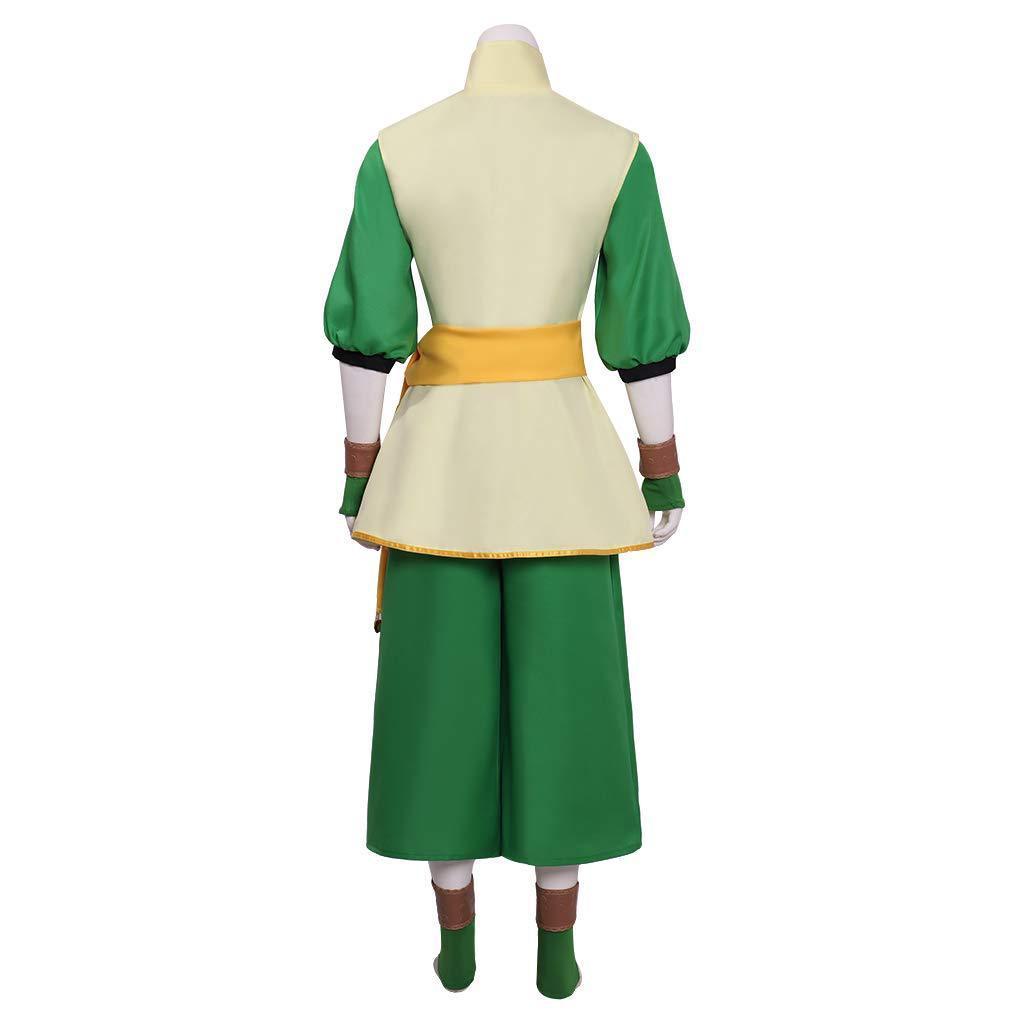 Anime Toph Beifong Avatar The Last Airbender Costume Party Carnival Cosplay Full Set - Pajamasbuy