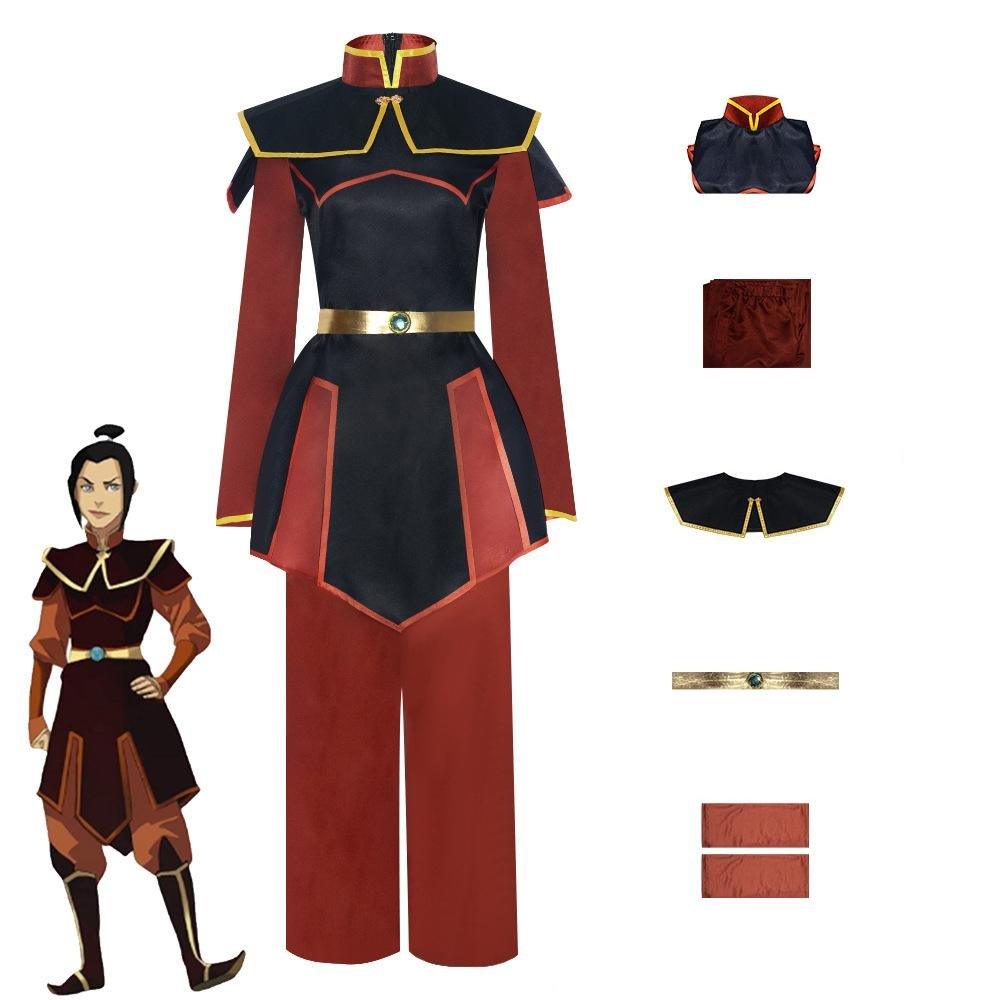 Avatar: The Last Airbender Azula Comic - con two dimensional cosplay Costume - Pajamasbuy