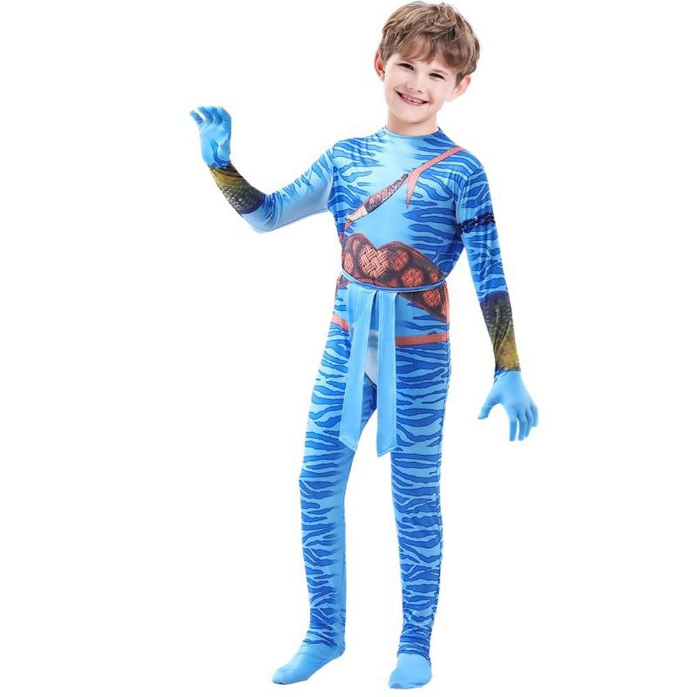 BuyAvatar: The Way of Water Cosplay Costume kids zentai costume jumpsuit Now Cheaper With 3 - 5 Days Ship - PajamasBuy