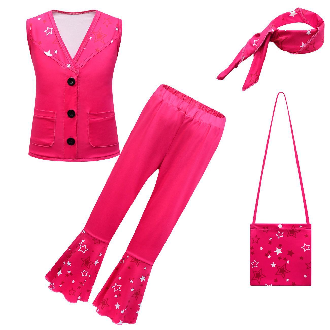 BuyBarbie Movie Margot Barbie Set Halloween Outfits Cosplay Costume Kids Now Cheaper With 3 - 5 Days Ship - PajamasBuy