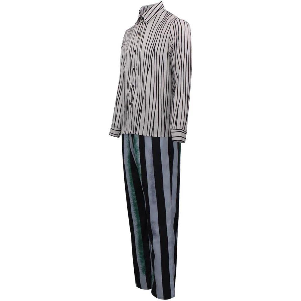 Beetlejuice 2 Michael Keaton Costume for men Party Halloween Suit - Pajamasbuy