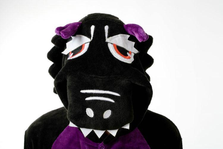 Black Dragon Adult Animal Kigurumi Oneises Costume Pajamas - Pajamasbuy