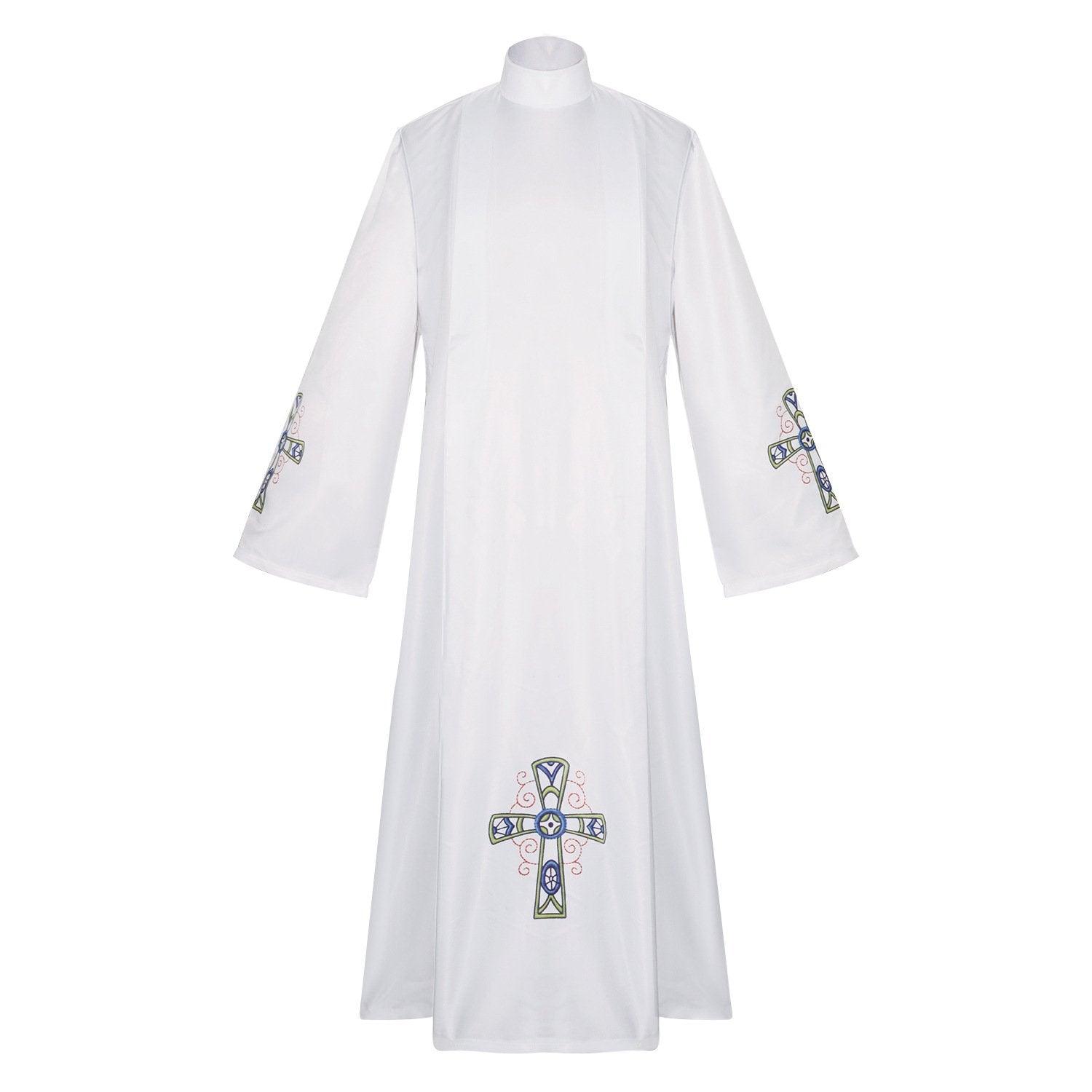 Blue Cross Priests Uniform Carnival Cosplay Costume For Adult - Pajamasbuy