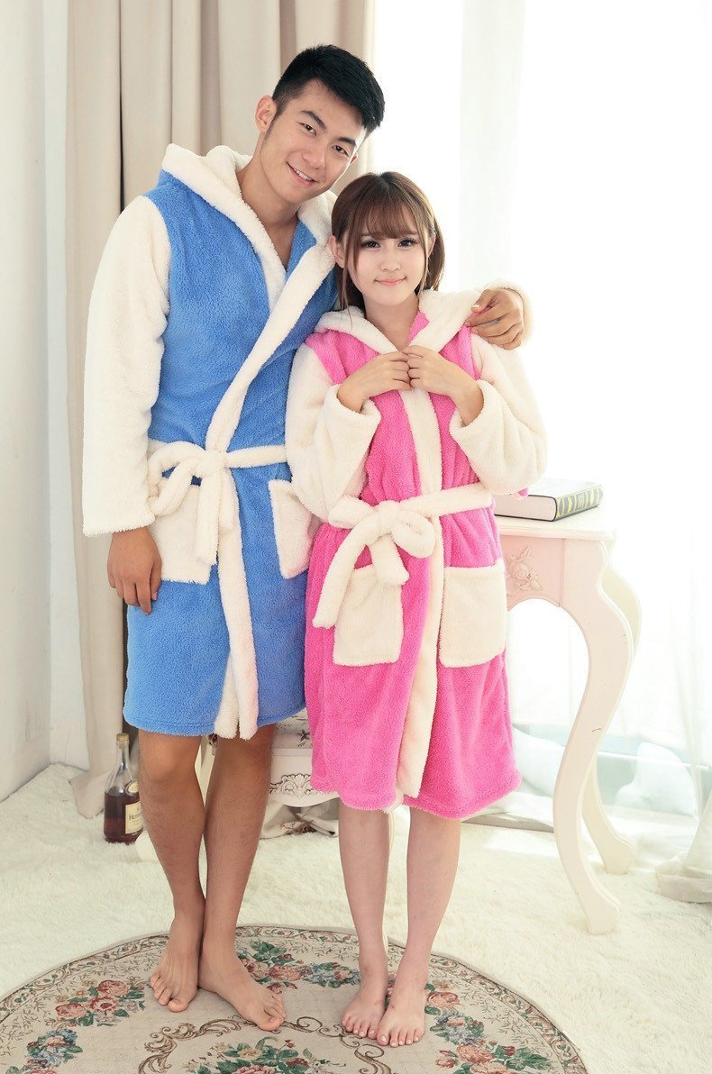 BuyBlue Stitch Winter Warm Couple Sleepwear Kigurumi Pajamas Now Cheaper With 3 - 5 Days Ship - PajamasBuy