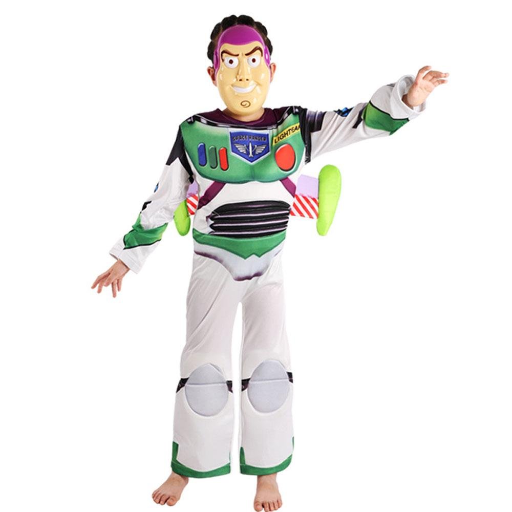 BuyBuzz Lightyear Toy Story Carnival Cosplay Costume Set For Kids Boys With Mask Wing Now Cheaper With 3 - 5 Days Ship - PajamasBuy