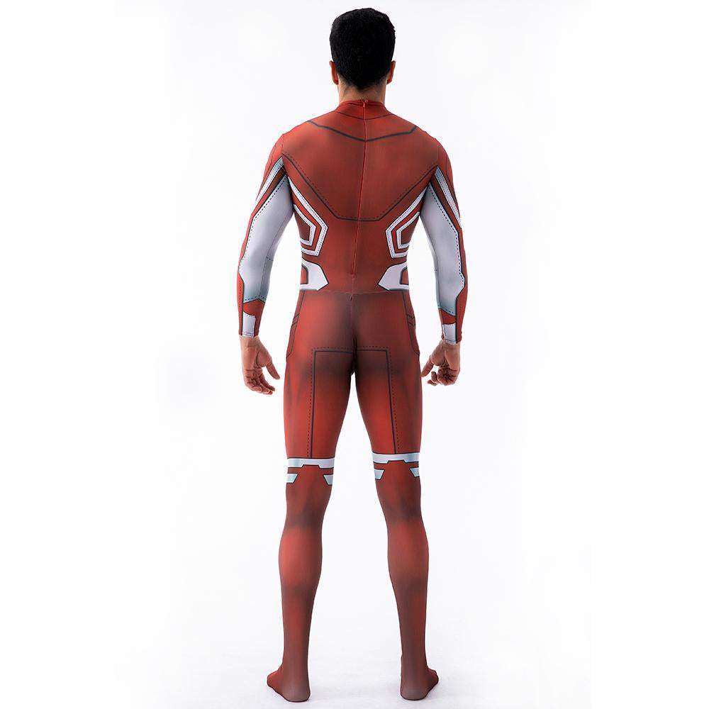 BuyCaptain Canuck Cosplay Costumes Jumpsuit Superhero Halloween Tights Zentai For Adult Kids Now Cheaper With 3 - 5 Days Ship - PajamasBuy