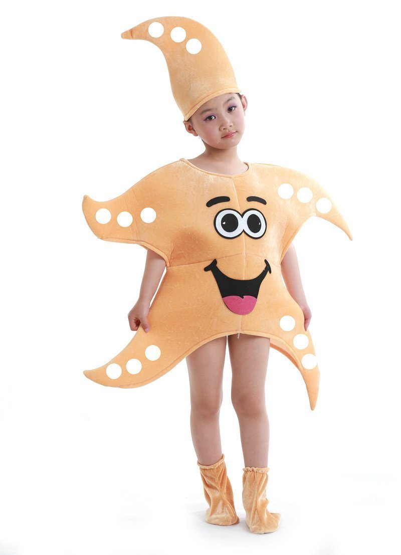 BuyCartoon Starfish Octopus Children Kids Gift Kigurumi Costume Now Cheaper With 3 - 5 Days Ship - PajamasBuy