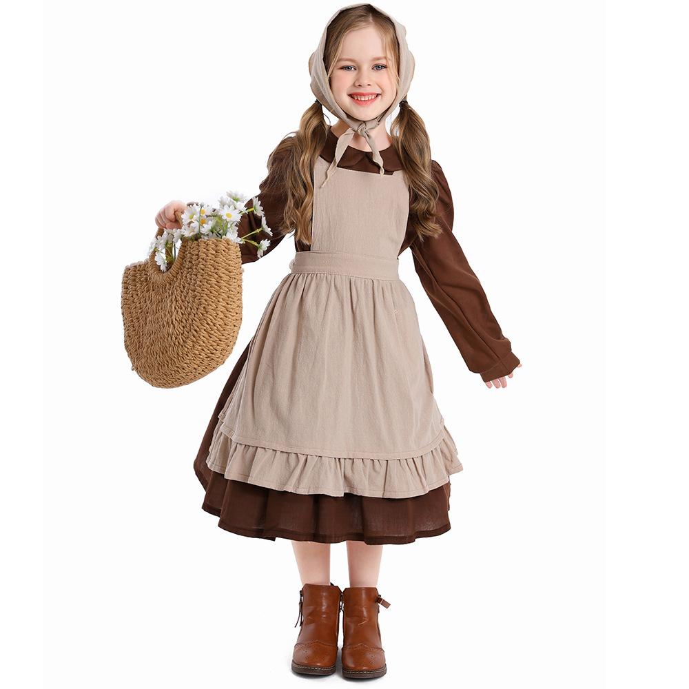 BuyChildren's Day Cinderella Maid Costume Party Costume Now Cheaper With 3 - 5 Days Ship - PajamasBuy