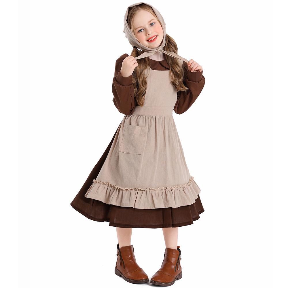 BuyChildren's Day Cinderella Maid Costume Party Costume Now Cheaper With 3 - 5 Days Ship - PajamasBuy