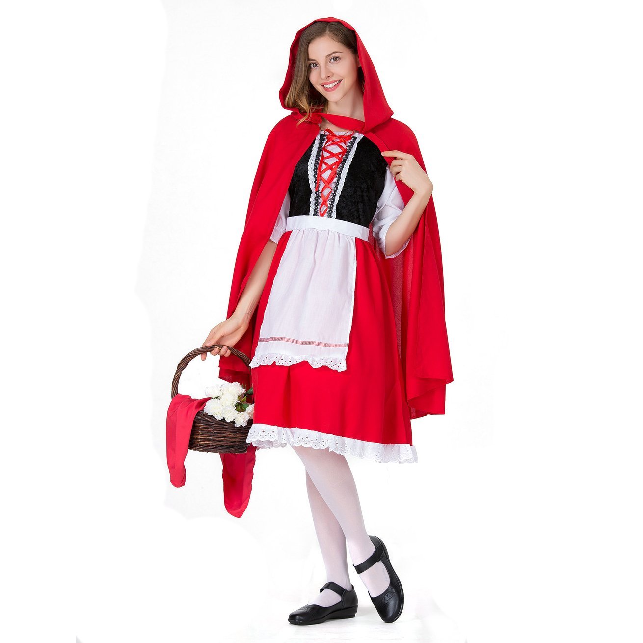 BuyChildren's Day Halloween kindergarten Little Red Riding Hood show costume family performance Now Cheaper With 3 - 5 Days Ship - PajamasBuy