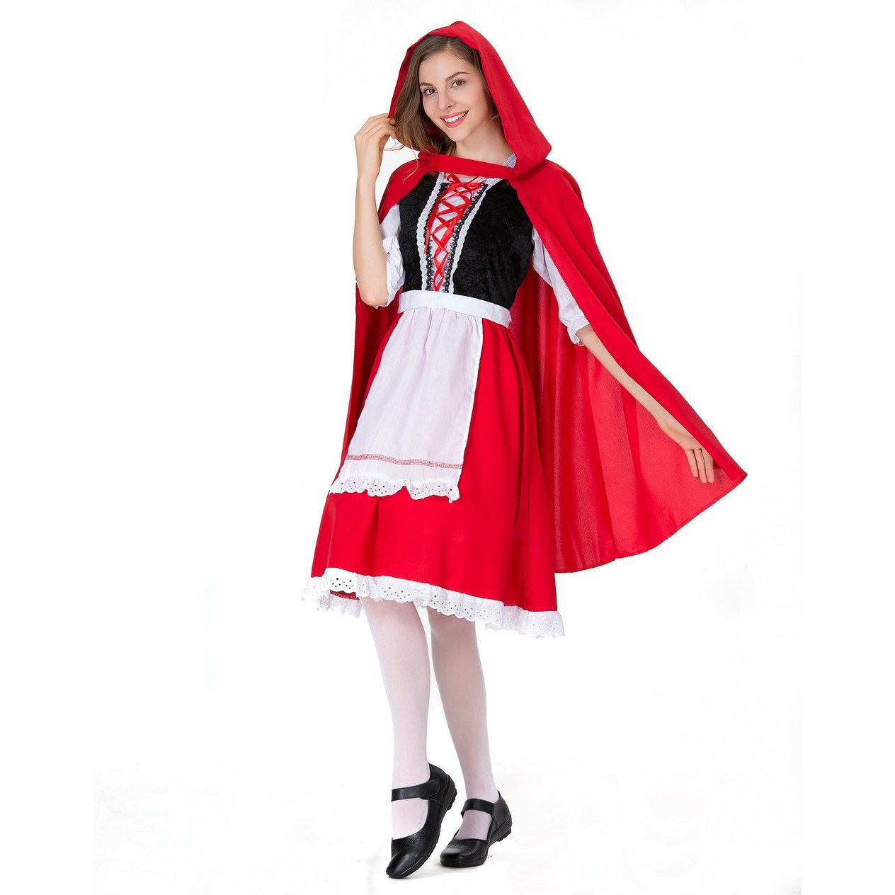 BuyChildren's Day Halloween kindergarten Little Red Riding Hood show costume family performance Now Cheaper With 3 - 5 Days Ship - PajamasBuy