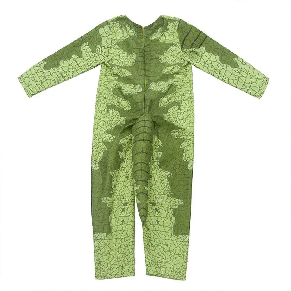 BuyChild's Triceratops Dinosaur Cosplay Costume Jumpsuit Halloween Dress Up for Kids Now Cheaper With 3 - 5 Days Ship - PajamasBuy