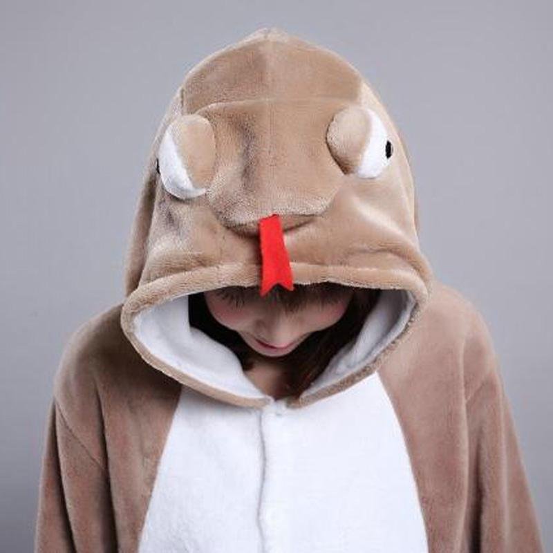 BuyChinese Zodiac Signs Snake Kigurumi Animal Onesies Pajamas Costumes Now Cheaper With 3 - 5 Days Ship - PajamasBuy