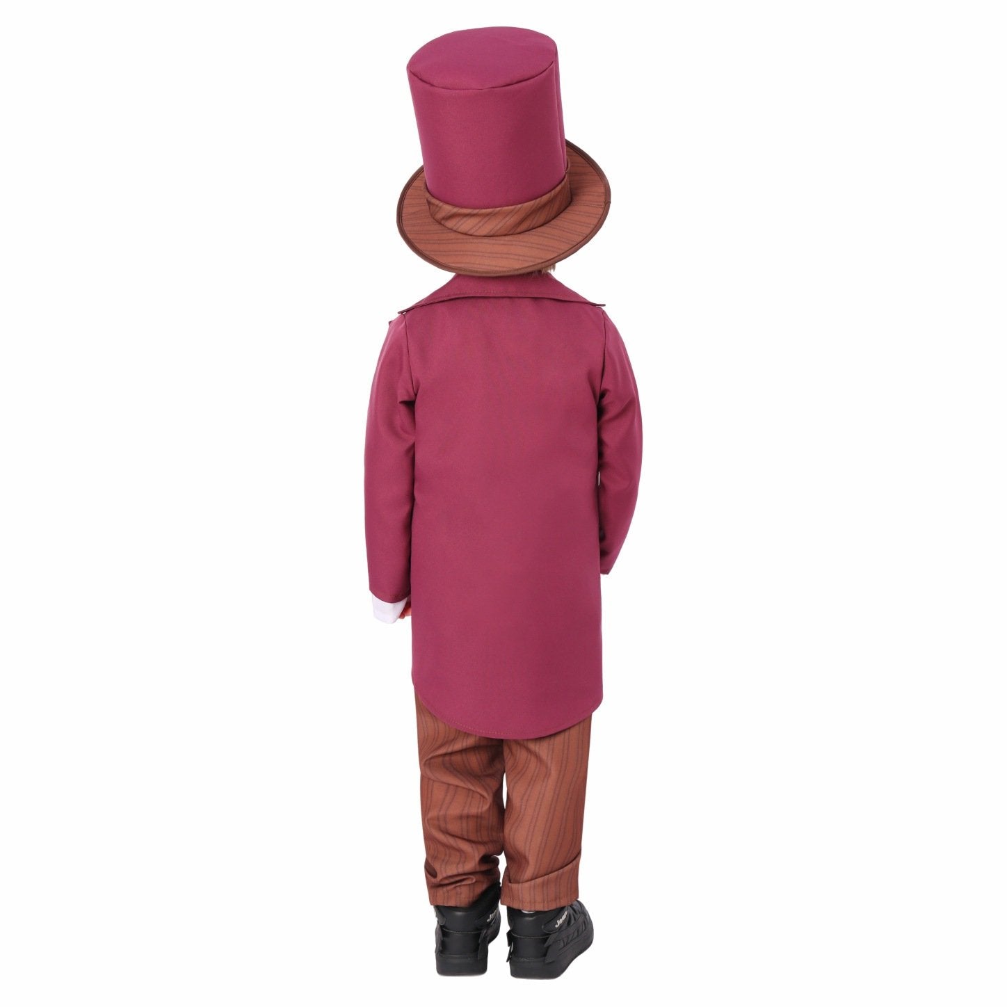 BuyChocolate Willy Wonka Movie Purple Kids Party Suit Cosplay Costumes Halloween Now Cheaper With 3 - 5 Days Ship - PajamasBuy