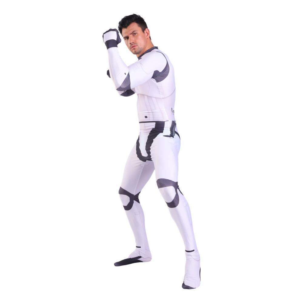 Clone Troopers Costumes Star Wars Clone Force Cosplay for Adult Children's Bodysuit Jumpsuit - Pajamasbuy