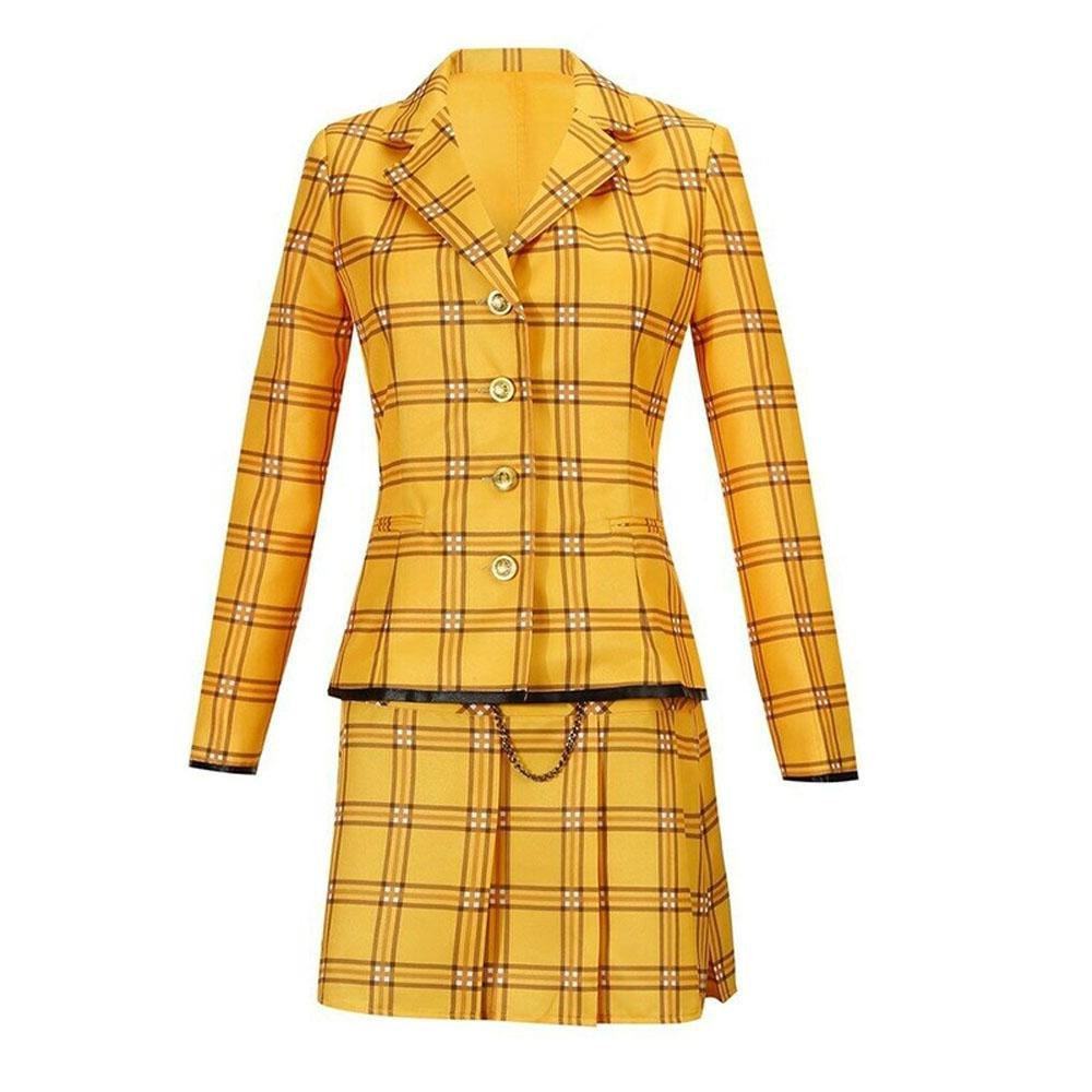 Clueless Winona Laura Horowitz Suit Adult Cosplay Costume Party Halloween Carnival - Pajamasbuy