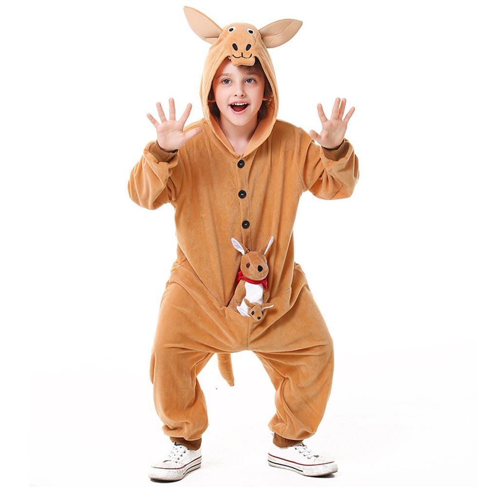 BuyCosplay kangaroo kids unisex hooded jumpsuit Now Cheaper With 3 - 5 Days Ship - PajamasBuy