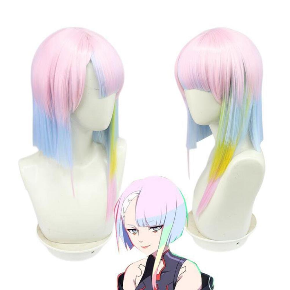 BuyCyberpunk Edgerunner Lucy David Costume Cosplay Wig Now Cheaper With 3 - 5 Days Ship - PajamasBuy