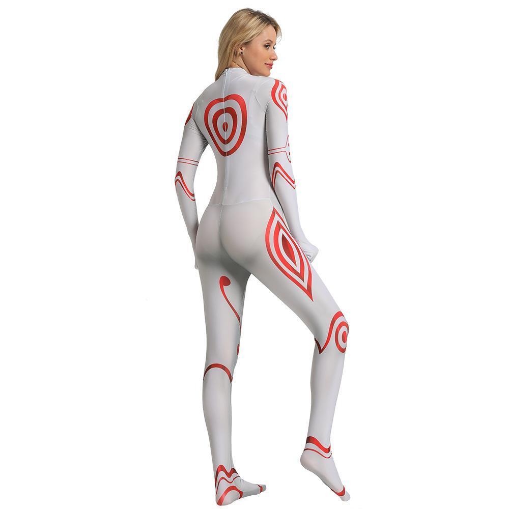 BuyDeadman Wonderland Shiro Cosplay Costume Zentai Bodysuit for Halloween Party Now Cheaper With 3 - 5 Days Ship - PajamasBuy