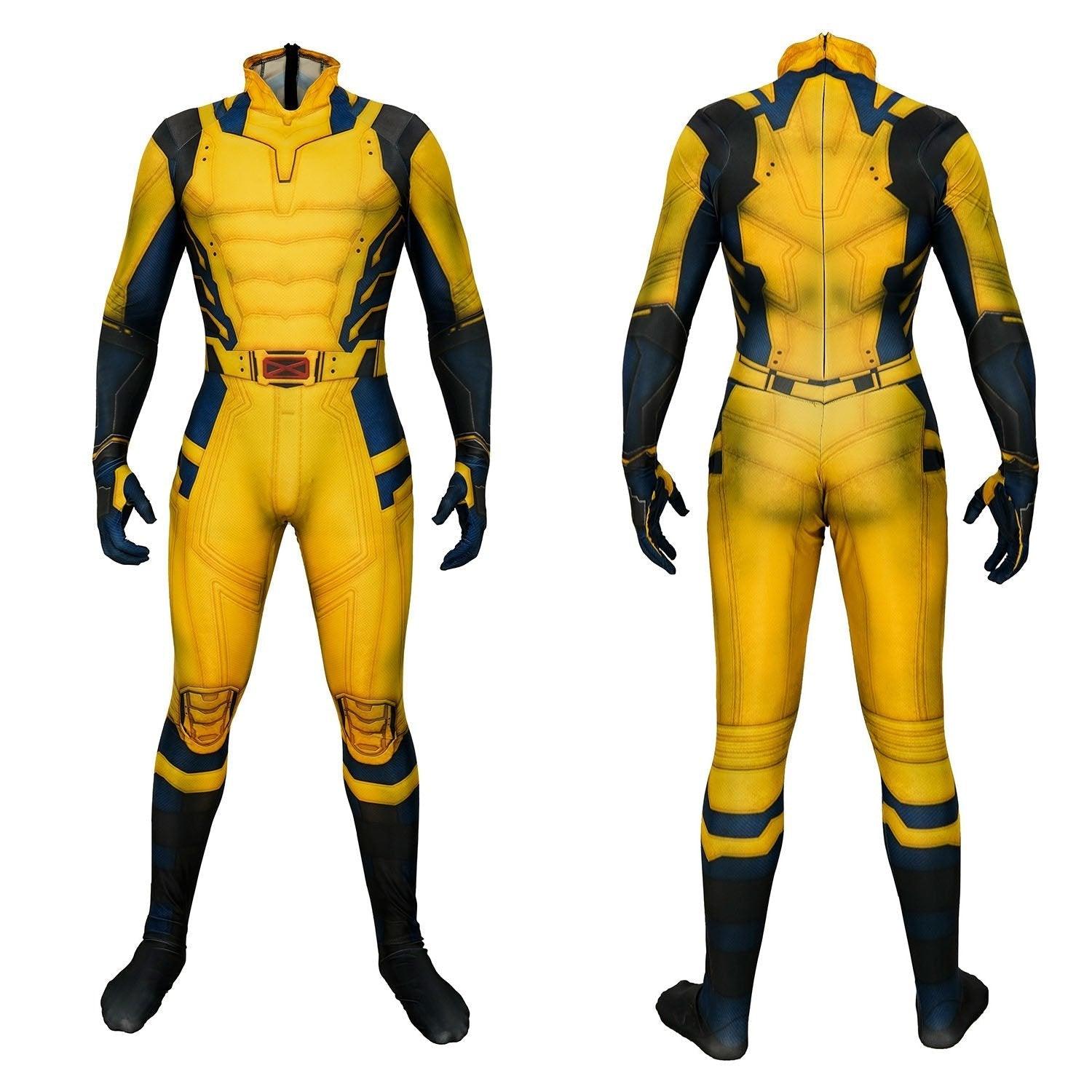 Deadpool 3 Wolverine Logan James Howlett Cosplay Jumpsuit Costume for Adults & Kids - Pajamasbuy