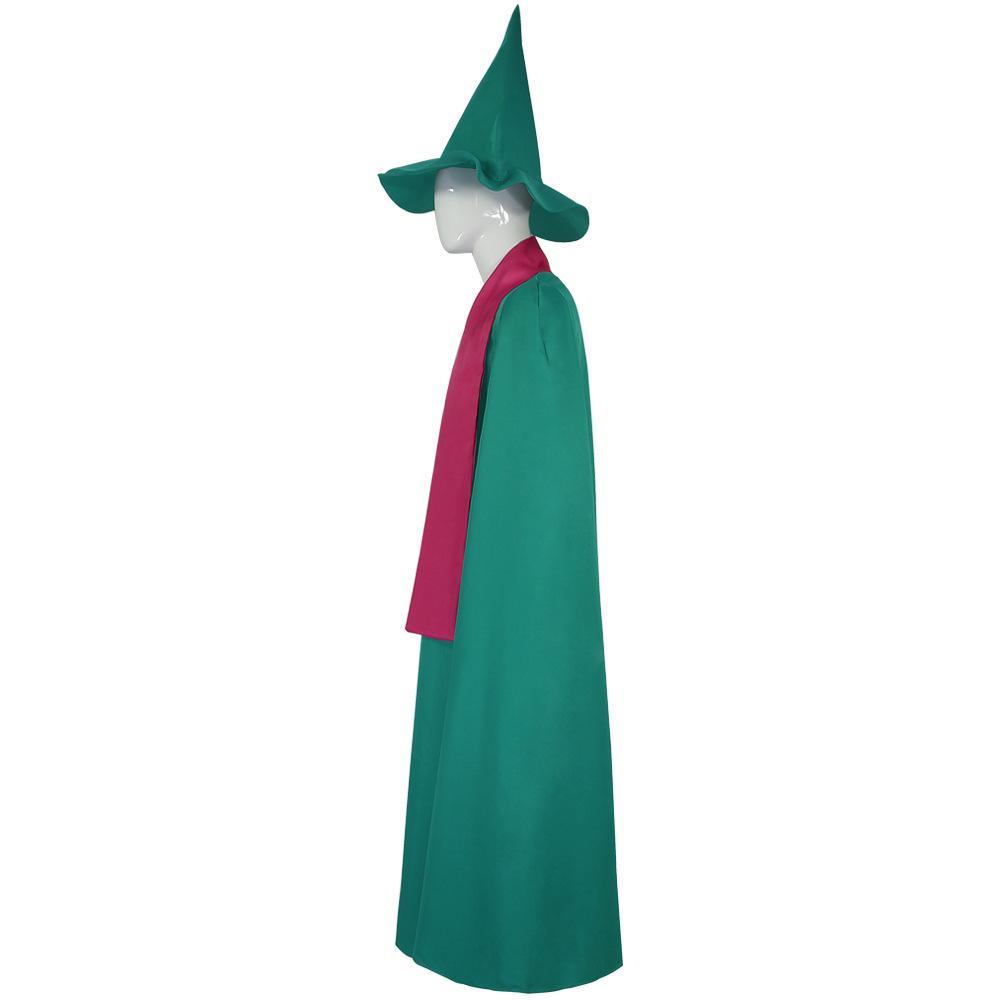 Deltarune Ralsei Cosplay Costume Cape Scarf and Hat Set for Adults - Pajamasbuy