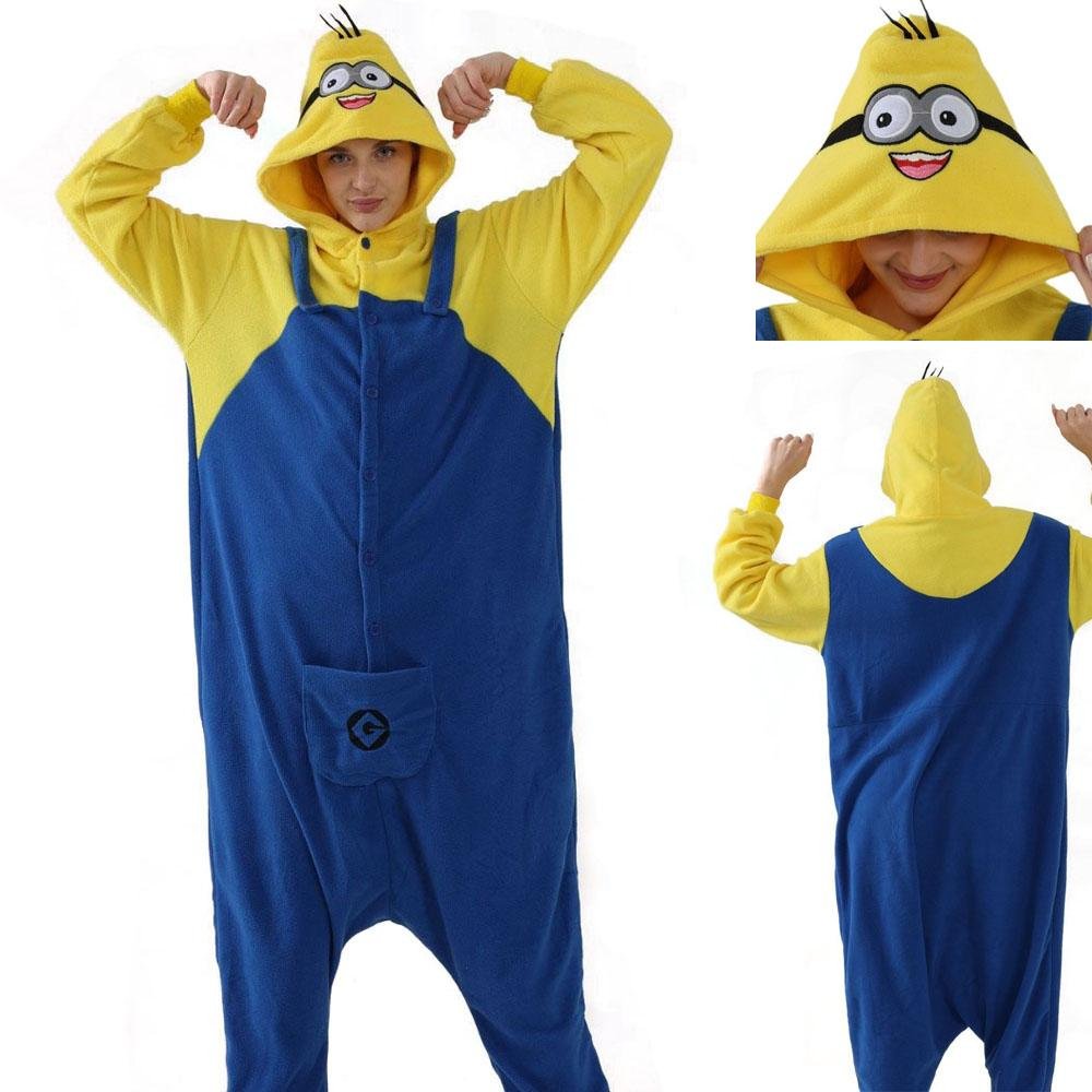 BuyDespicable Me Minions Group Onesies Costume kigurumi Onesies Party For Adult Now Cheaper With 3 - 5 Days Ship - PajamasBuy