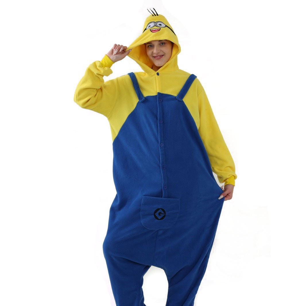 BuyDespicable Me Minions Group Onesies Costume kigurumi Onesies Party For Adult Now Cheaper With 3 - 5 Days Ship - PajamasBuy