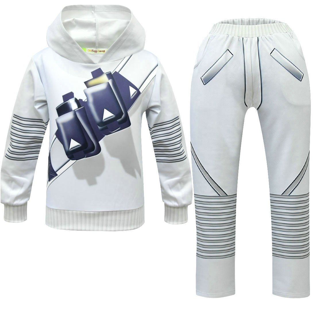 BuyDJ Marshmello Chris Comstock Costume Top Pants Sets for Kids Now Cheaper With 3 - 5 Days Ship - PajamasBuy