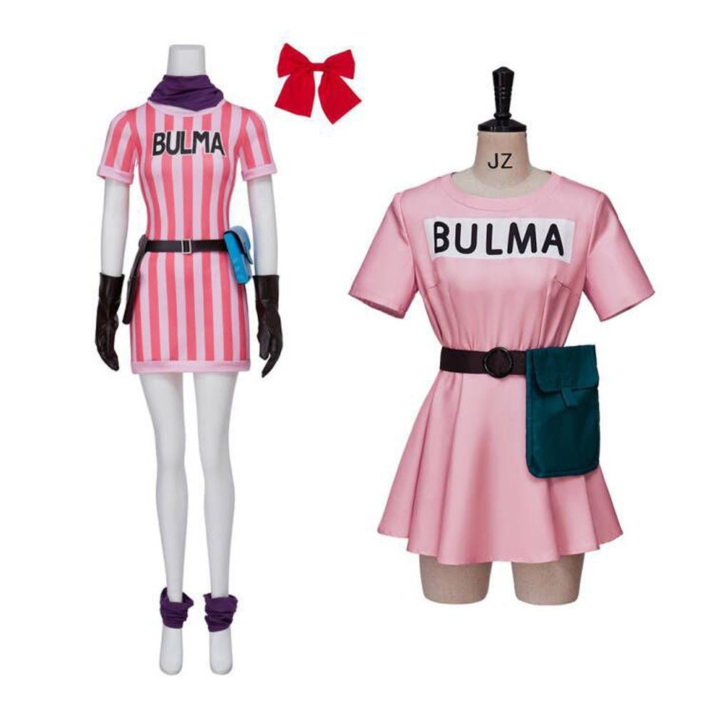 BuyDragon Ball Bulma Outfit Carnival Suit Cosplay Costumes Now Cheaper With 3 - 5 Days Ship - PajamasBuy