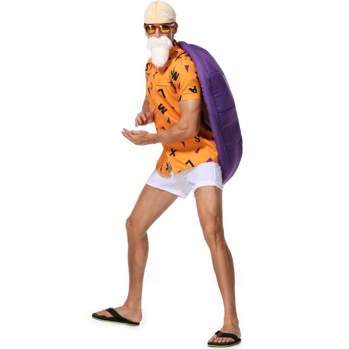 BuyDragon Ball Z Master Roshi Men's Costume Cosplay Halloween Now Cheaper With 3 - 5 Days Ship - PajamasBuy