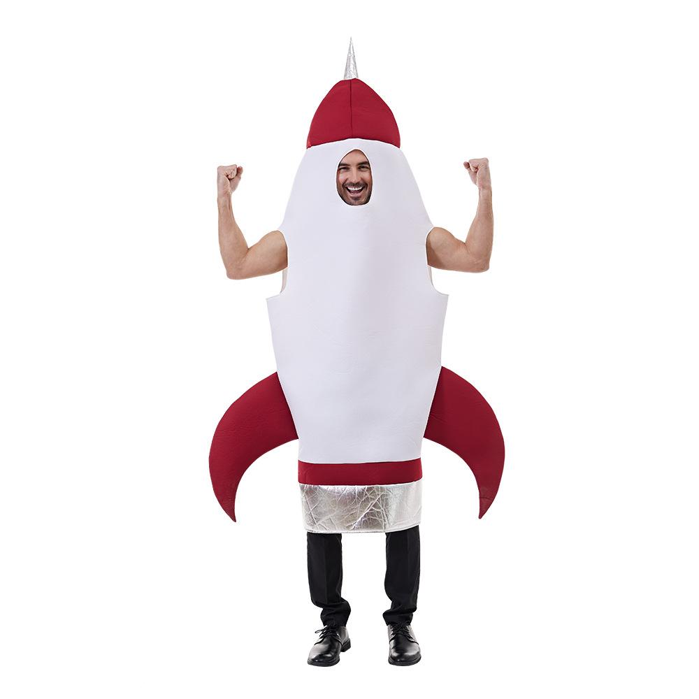 BuyFancy Dress Space Rocket Inflatable Costume Jumpsuit for Adults Outfit Halloween Now Cheaper With 3 - 5 Days Ship - PajamasBuy