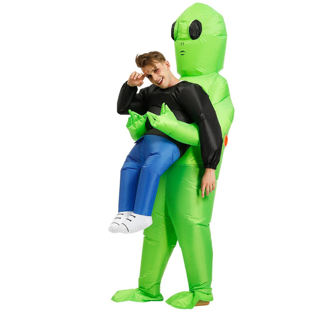 BuyFunny inflatable Alien costume Halloween Party for Adult Kids Now Cheaper With 3 - 5 Days Ship - PajamasBuy