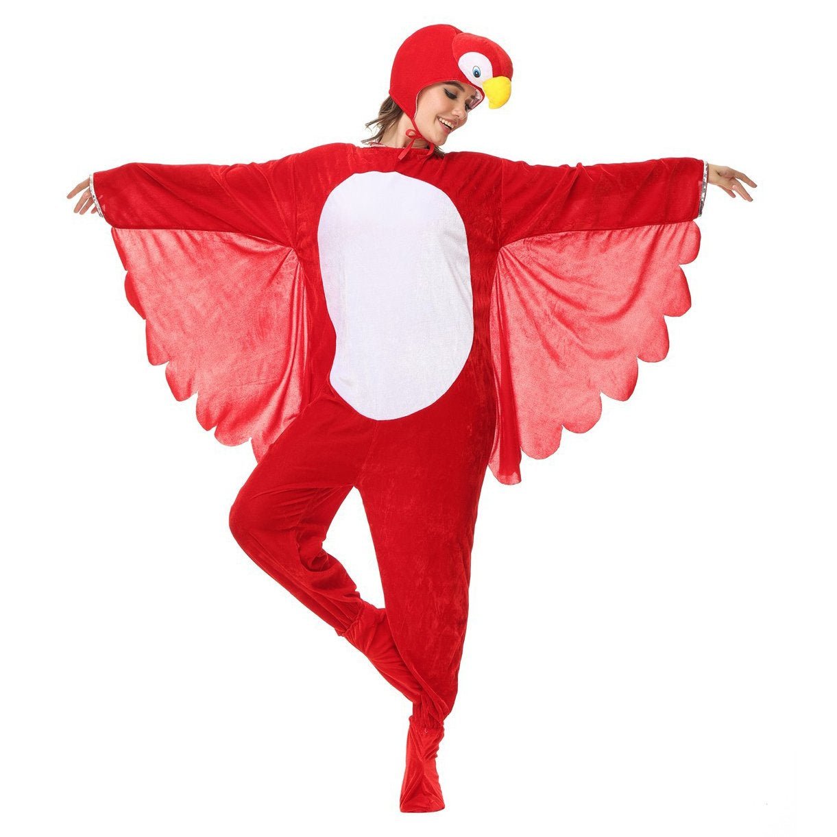 BuyFunny Swan and Parrot Animal Kigurumi Onesies Cosplay Costume Jumpsuit Now Cheaper With 3 - 5 Days Ship - PajamasBuy