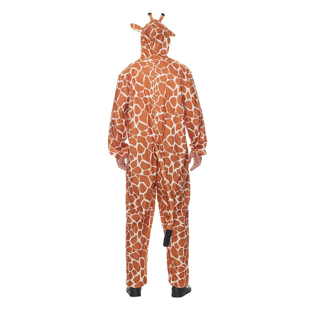 BuyGiraffe Animal Kigurumi Onesie Party Performance Costume for Adults Now Cheaper With 3 - 5 Days Ship - PajamasBuy