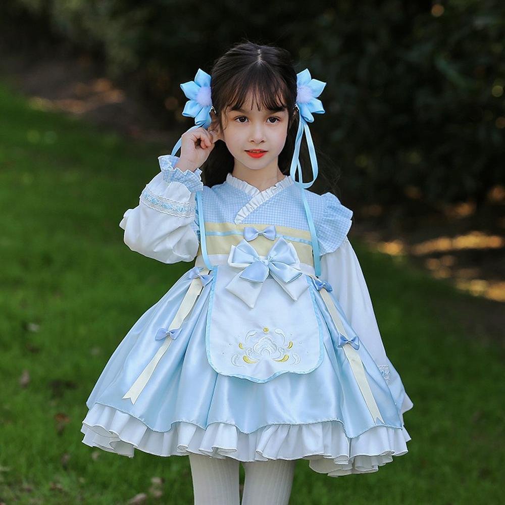 BuyGirls Lolita Dress National Style Hanfu Children's Princess Dress Costumes Party Now Cheaper With 3 - 5 Days Ship - PajamasBuy