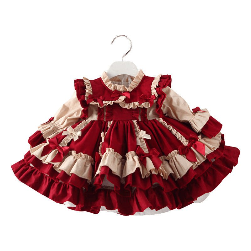 BuyGirls Lolita Princess Dress Children's Exquisite Banquet Dress Costumes Party Now Cheaper With 3 - 5 Days Ship - PajamasBuy