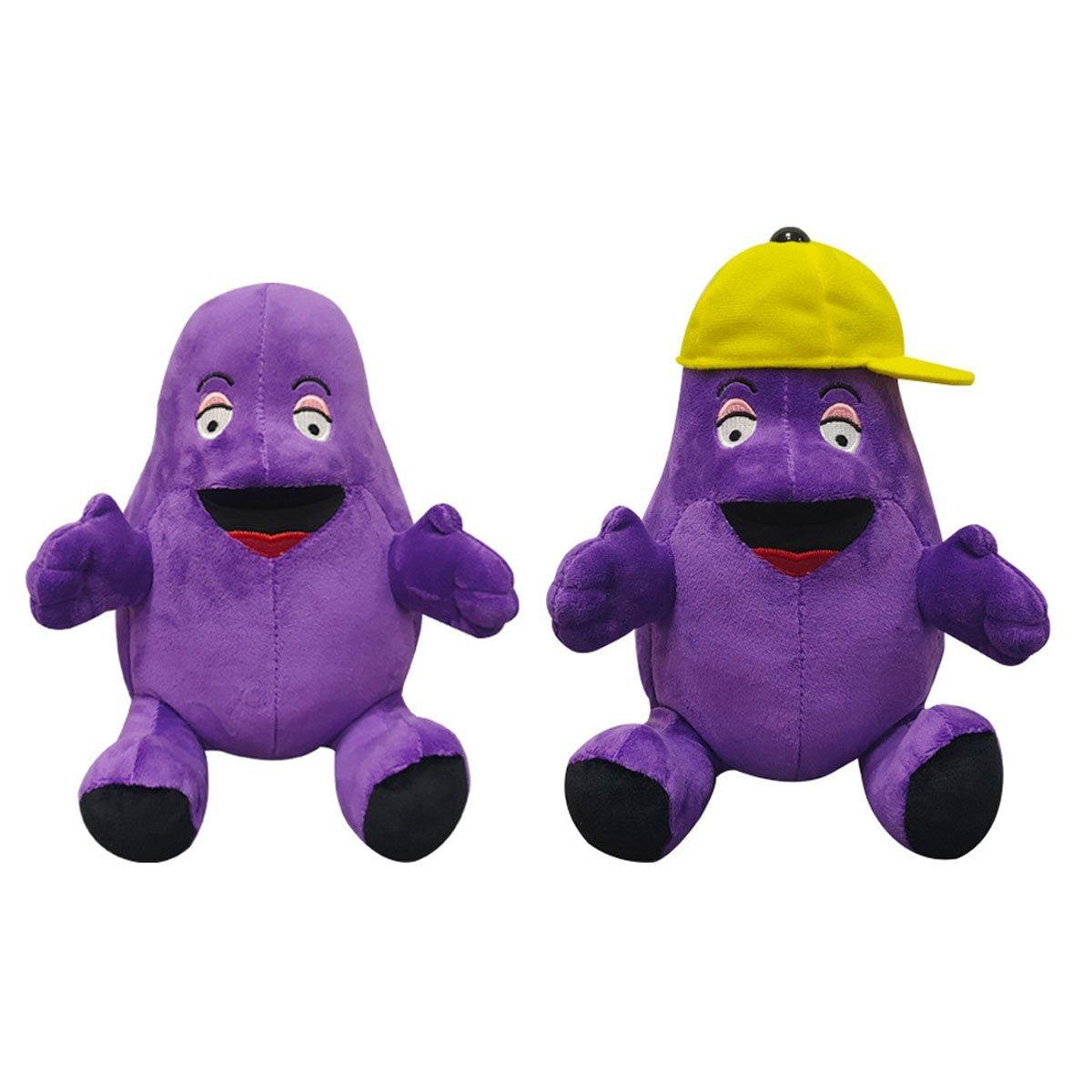 Grimace Shake Killer Purple Milkshake Stuffed Doll Toys - Pajamasbuy