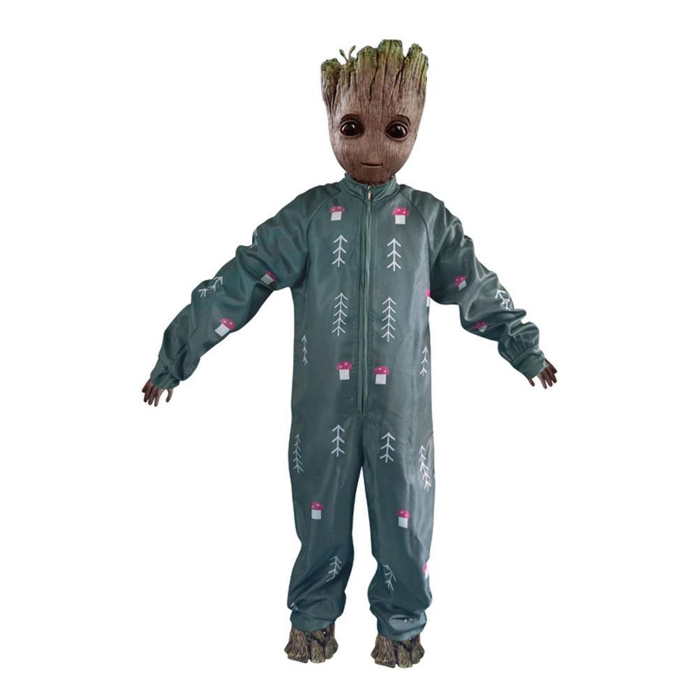 BuyGuardians of the Galaxy Ente Groot jumpsuit Halloween Cosplay Costume Outfits Party Carnival Suit Now Cheaper With 3 - 5 Days Ship - PajamasBuy