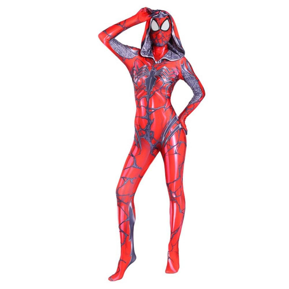 BuyGwen Stacy Spider - man Costume Costume Zentai Jumpsuit Bodysuit Adult Kids Now Cheaper With 3 - 5 Days Ship - PajamasBuy