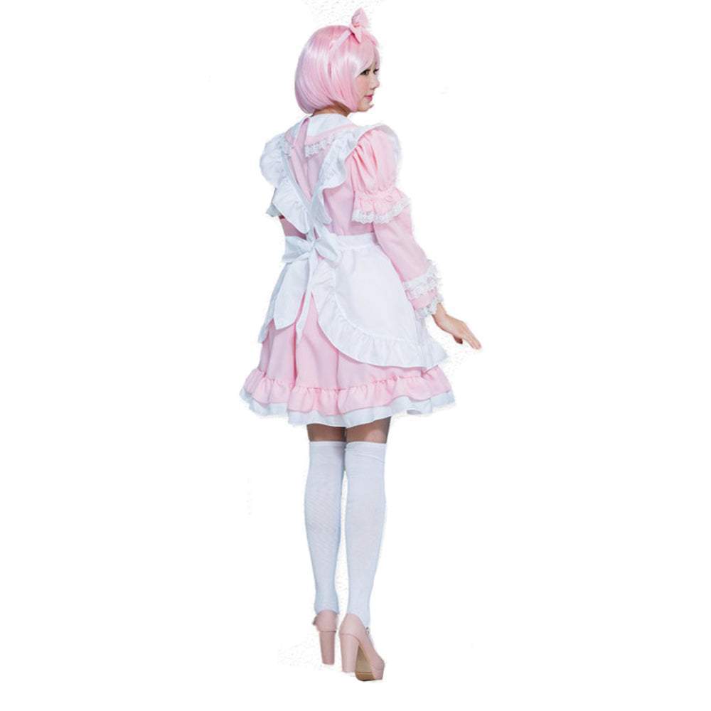 BuyHalloween Alice Dress Girl's Princess Costume Maid Dress for kids Now Cheaper With 3 - 5 Days Ship - PajamasBuy