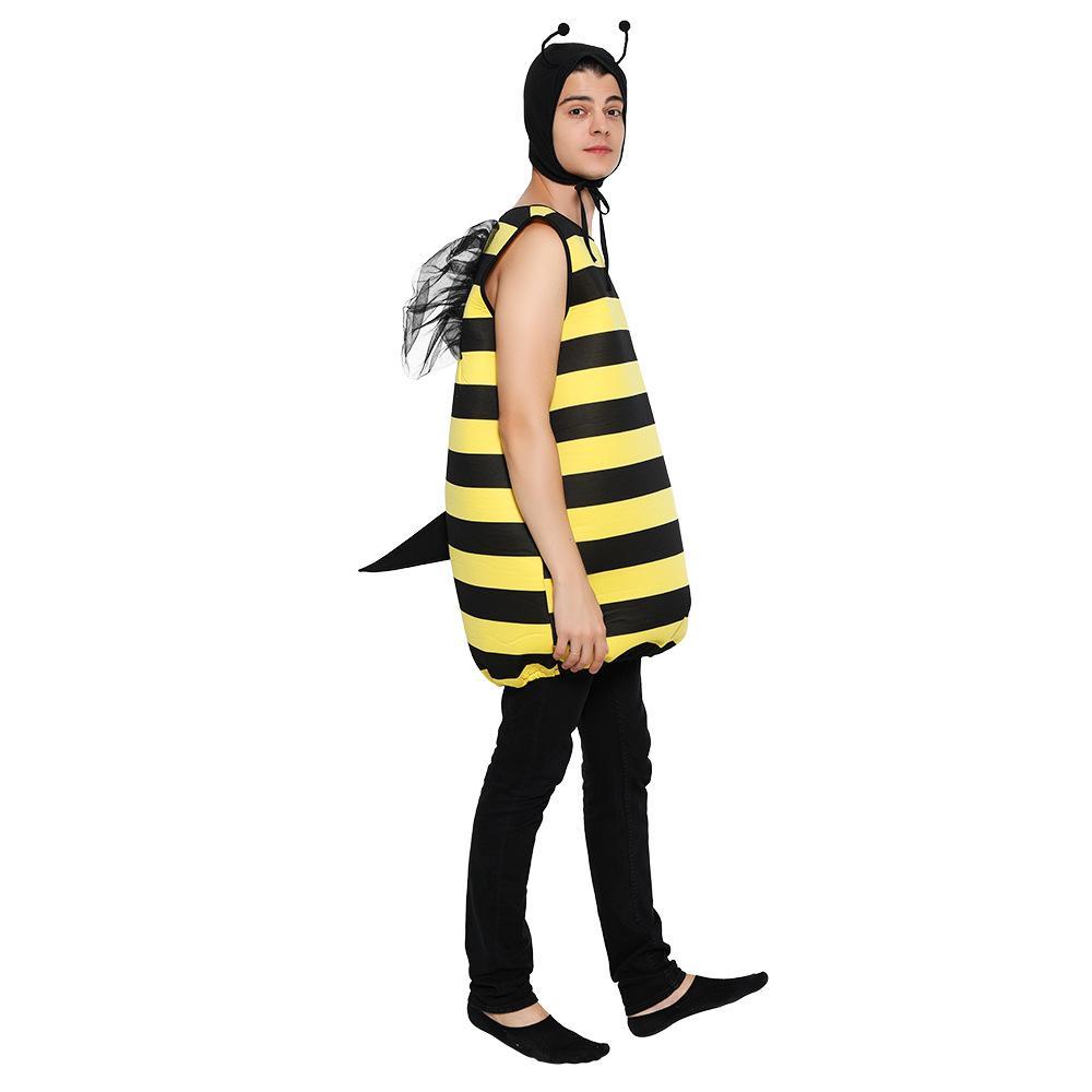 BuyHalloween Bumble Bee Cosplay Costumes Party Animal Outfit Dress Up For Adults Now Cheaper With 3 - 5 Days Ship - PajamasBuy