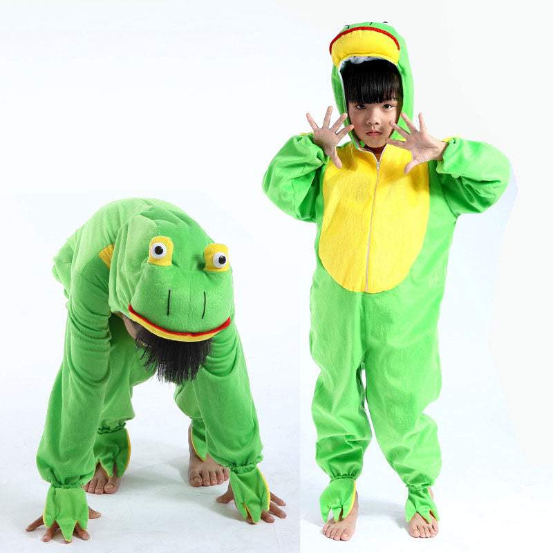 BuyHalloween Child Frog Kids animal kigurumi onesie Costume Now Cheaper With 3 - 5 Days Ship - PajamasBuy