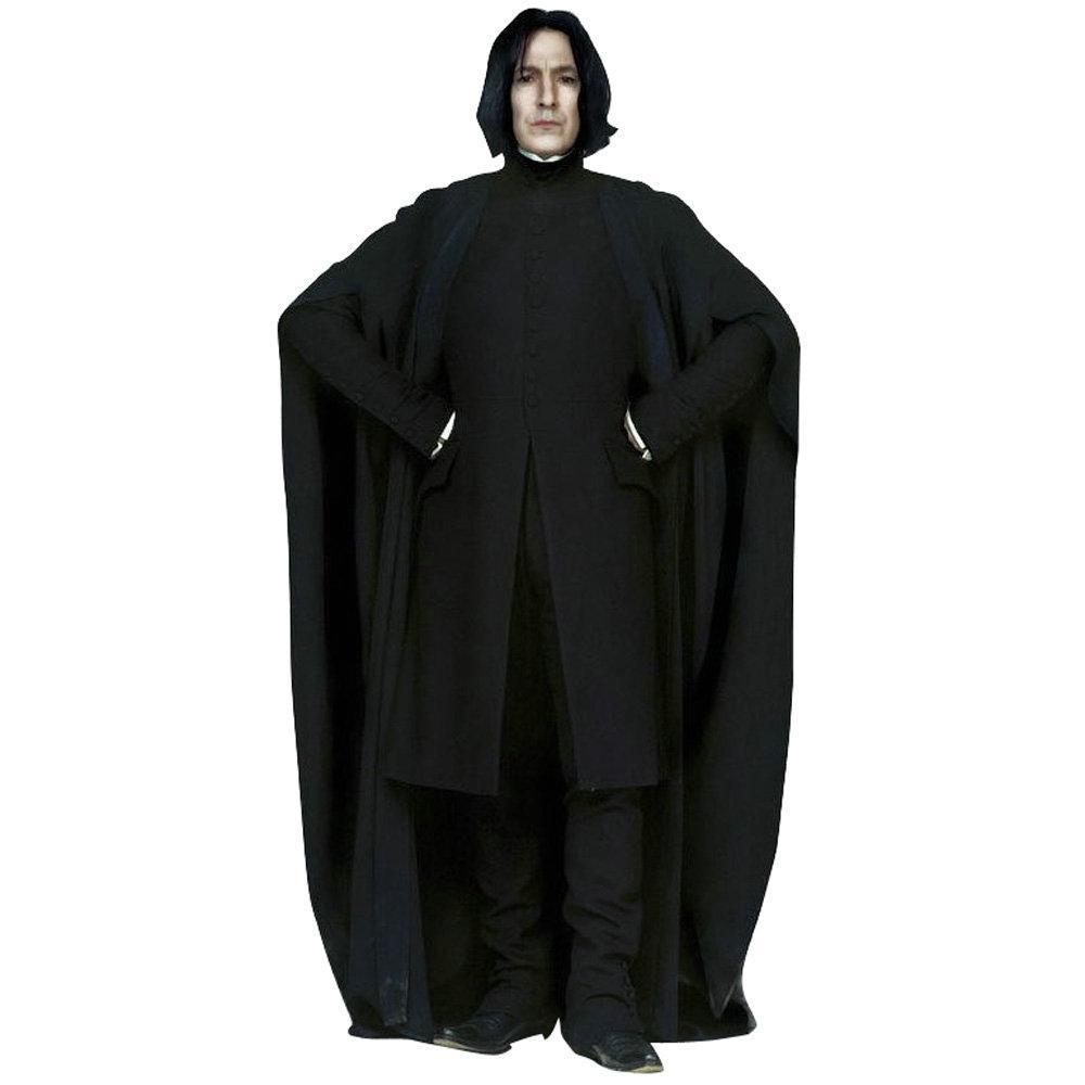 BuyHalloween Harry Potter Severus Snape Proffesor Adult Cosplay Costume Now Cheaper With 3 - 5 Days Ship - PajamasBuy