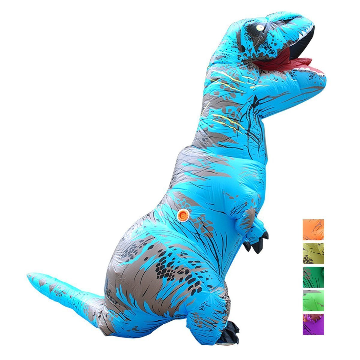 BuyHalloween Party inflatable Tyrannosaurus dinosaur Cosplay Costume Now Cheaper With 3 - 5 Days Ship - PajamasBuy